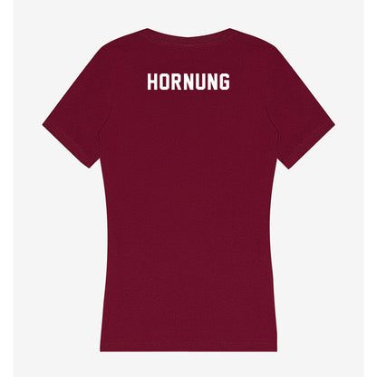 FSU - NCAA Men's Tennis : Gabor Hornung - Women's V-Neck T-Shirt-1