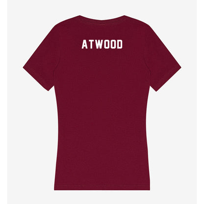 FSU - NCAA Men's Track & Field : Jake Atwood - Women's V-Neck T-Shirt-1