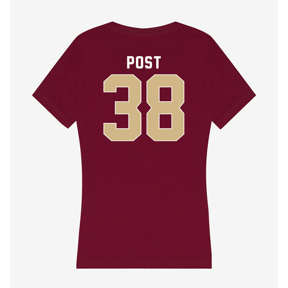 FSU - NCAA Football : Ethan Post - Women's V-Neck T-Shirt-1