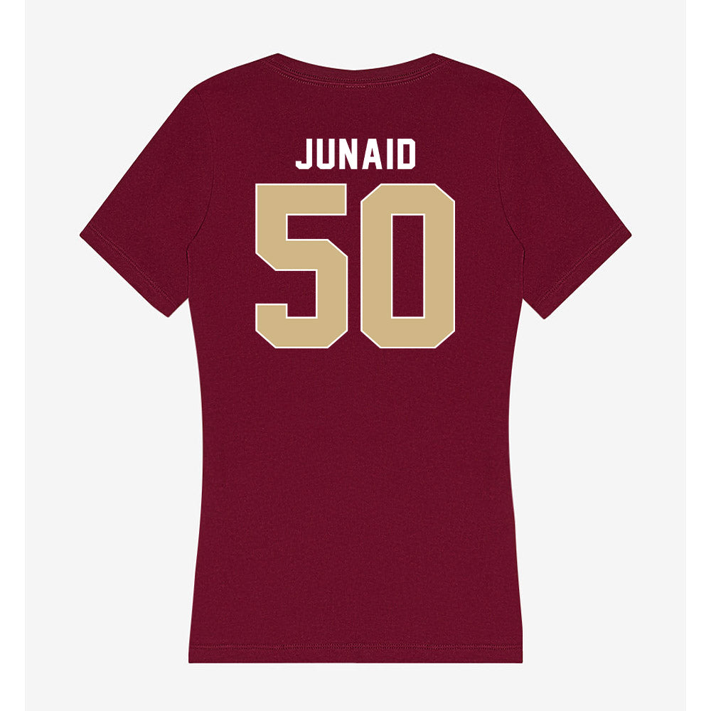 FSU - NCAA Women's Soccer : Omotara Junaid - Women's V-Neck T-Shirt-1