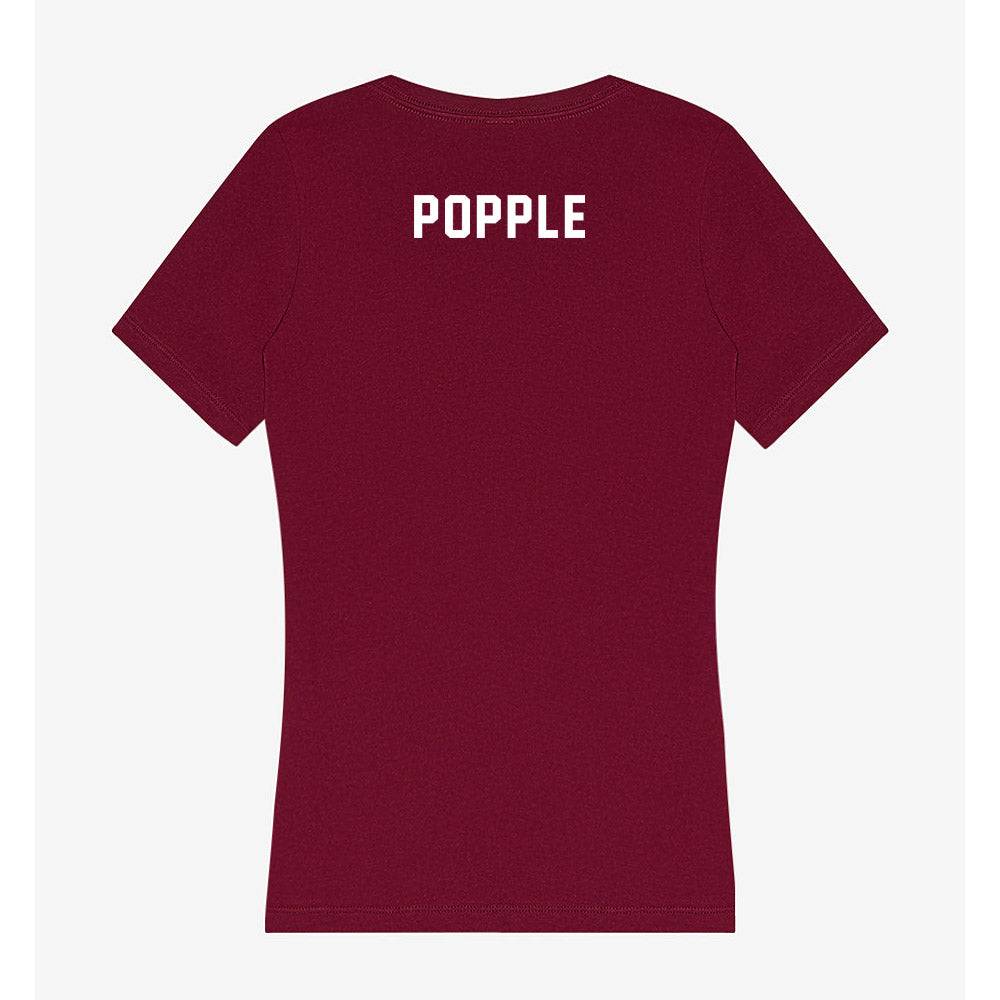 FSU - NCAA Cheerleading : Vincent Popple - Women's V-Neck T-Shirt-1