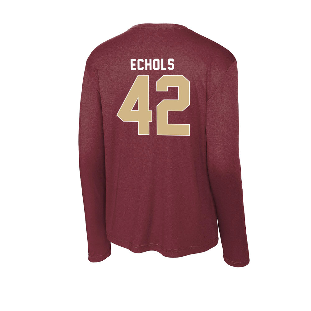 FSU - NCAA Baseball : Jake Echols - Activewear Long Sleeve T-Shirt-1