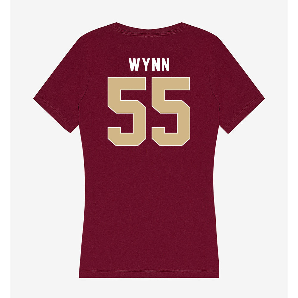 FSU - NCAA Football : Kevin Wynn - Women's V-Neck T-Shirt-1
