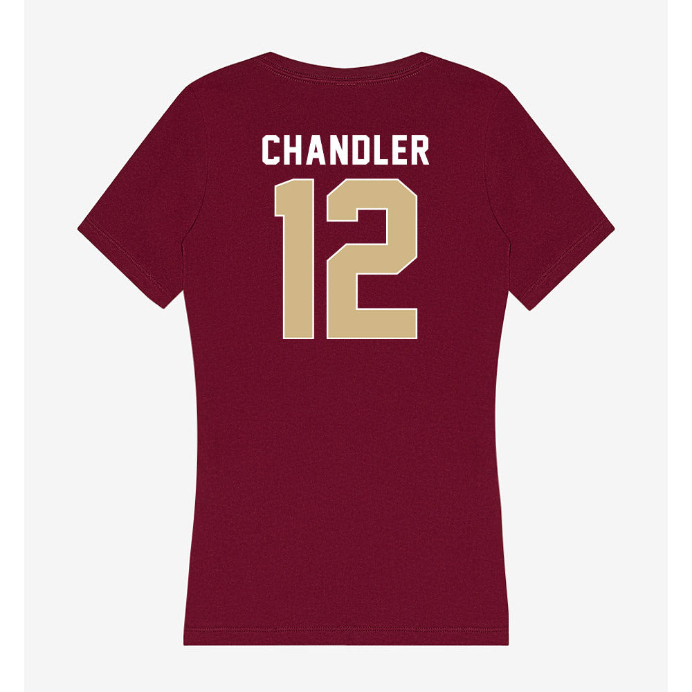 FSU - NCAA Football : Nehemiah Chandler - Women's V-Neck T-Shirt-1