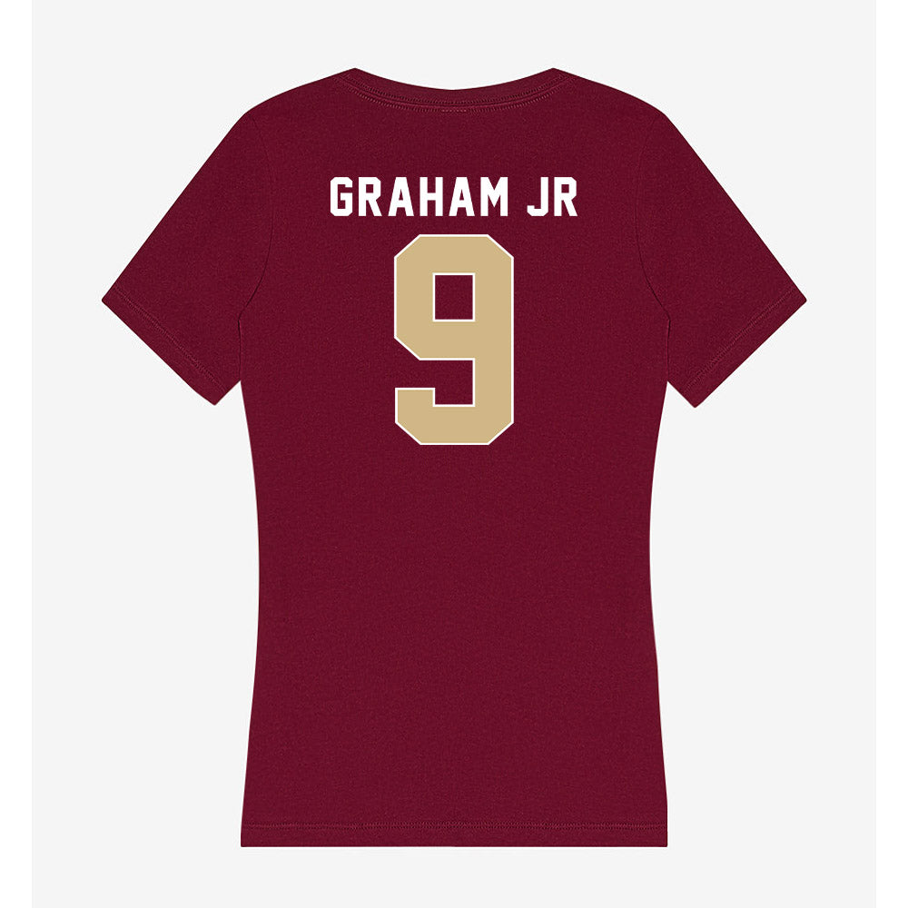 FSU - NCAA Football : Omar Graham Jr - Women's V-Neck T-Shirt-1