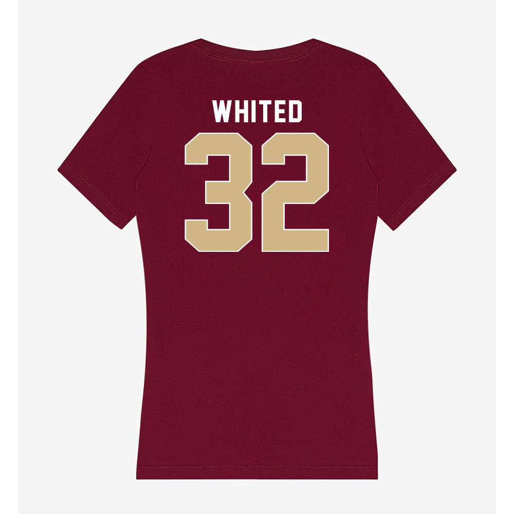 FSU - NCAA Baseball : Cooper Whited - Women's V-Neck T-Shirt-1
