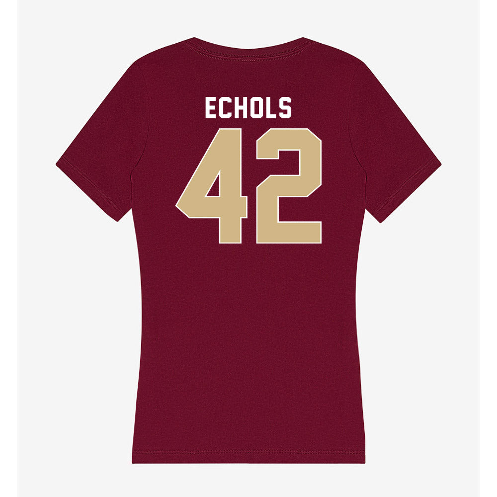 FSU - NCAA Baseball : Jake Echols - Women's V-Neck T-Shirt-1