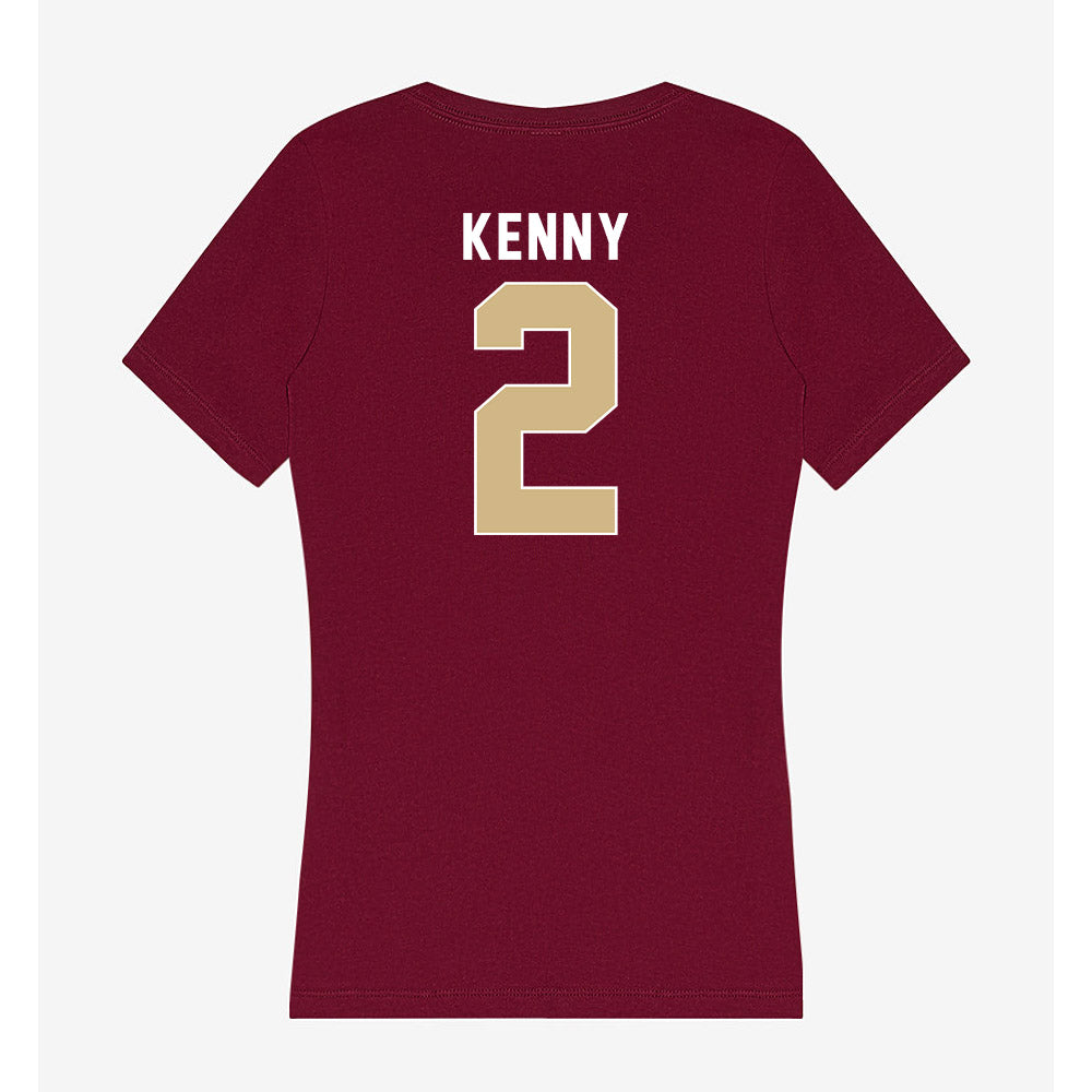 FSU - NCAA Women's Lacrosse : Megan Kenny - Women's V-Neck T-Shirt-1
