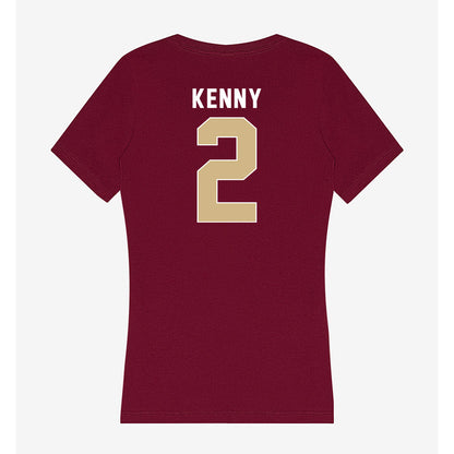 FSU - NCAA Women's Lacrosse : Megan Kenny - Women's V-Neck T-Shirt-1