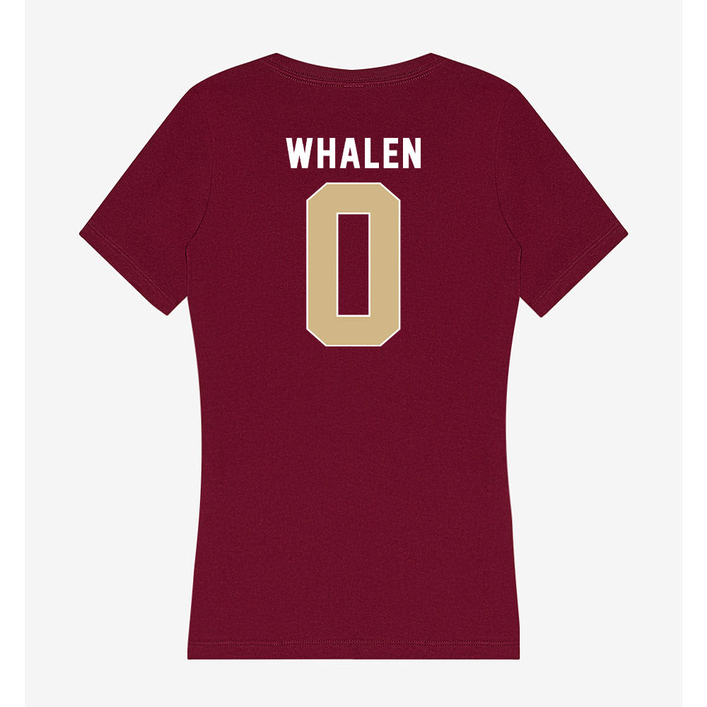 FSU - NCAA Women's Volleyball : Payton Whalen - Women's V-Neck T-Shirt-1