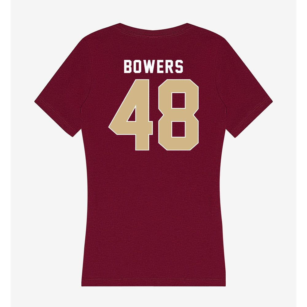 FSU - NCAA Football : Caleb Bowers - Women's V-Neck T-Shirt-1
