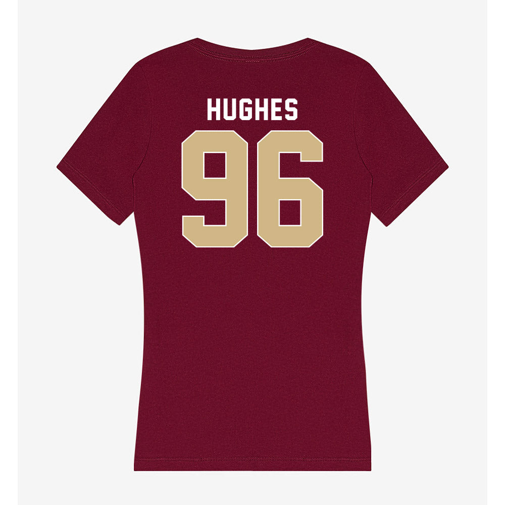 FSU - NCAA Football : Daniel Hughes - Women's V-Neck T-Shirt-1