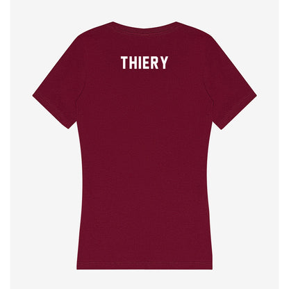 FSU - NCAA Baseball : Donovan Thiery - Women's V-Neck T-Shirt-1