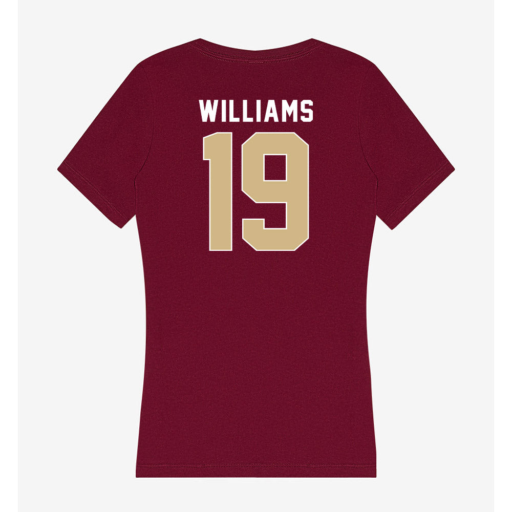FSU - NCAA Football : Darryon Williams - Women's V-Neck T-Shirt-1
