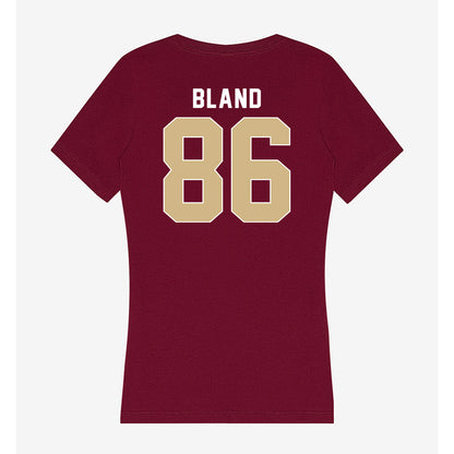 FSU - NCAA Football : Tony Bland - Women's V-Neck T-Shirt-1