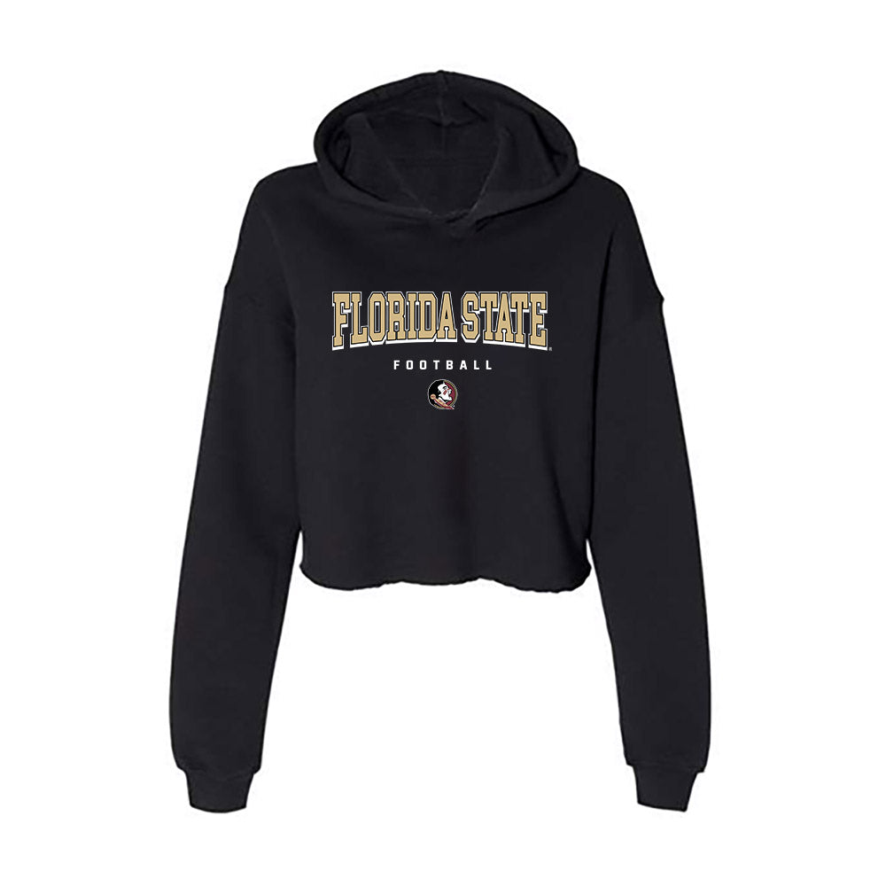 FSU - NCAA Football : Tylon Lee - Women's Crop Fleece Hoodie-0