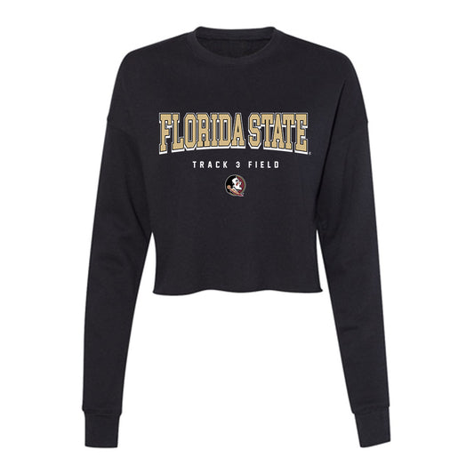 FSU - NCAA Men's Track & Field : Neo Mosebi - Women's Cropped Crew Fleece-0