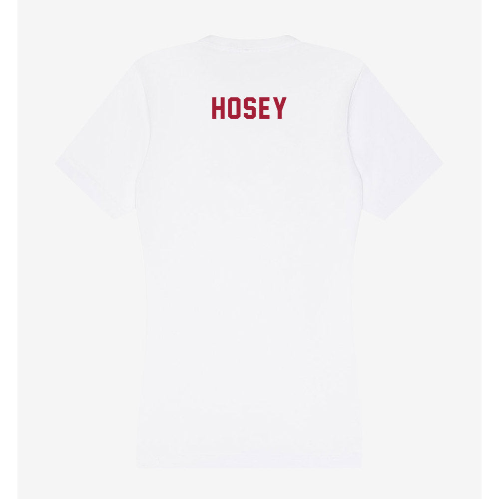 Indiana - NCAA Cheerleading : Elie Hosey - Women's V-Neck T-Shirt-1