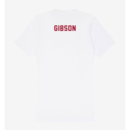 Indiana - NCAA Cheerleading : Hope Gibson - Women's V-Neck T-Shirt-1