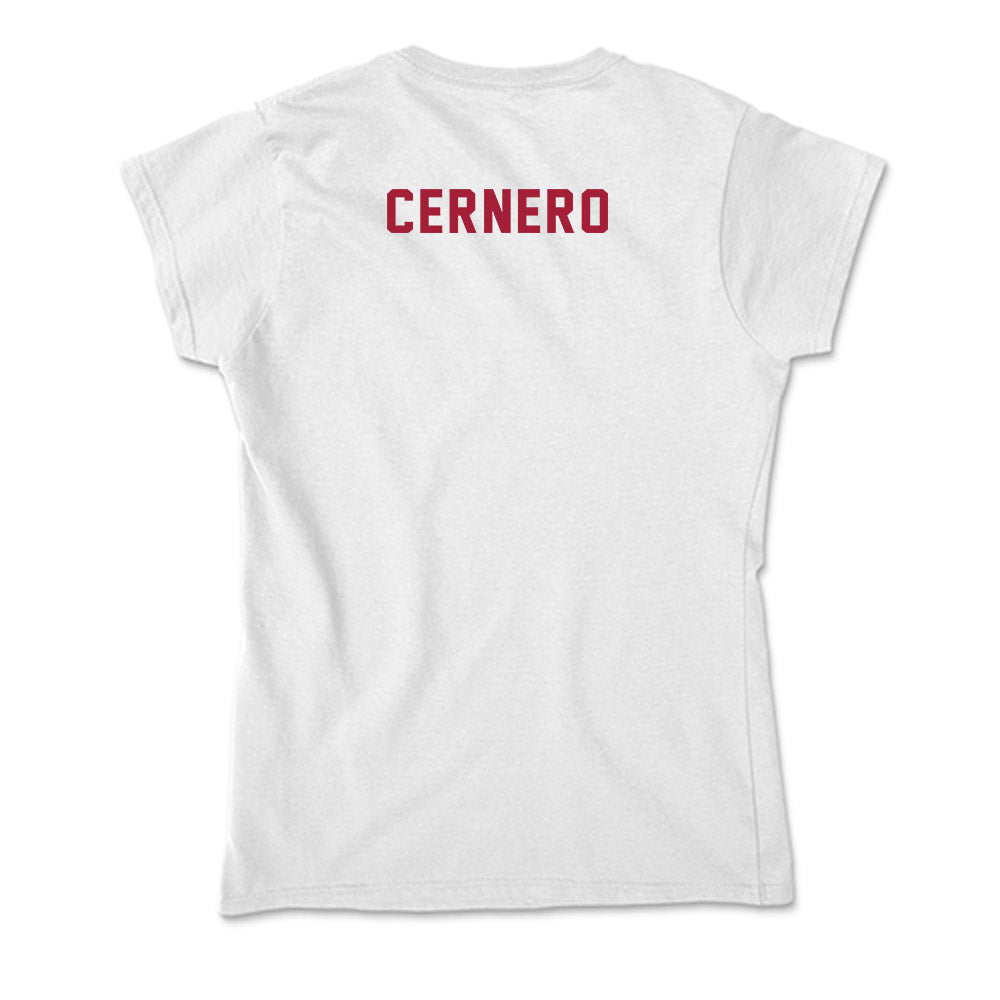 Indiana - NCAA Cheerleading : Suzan Cernero - Soft Style Women’s T-Shirt-1