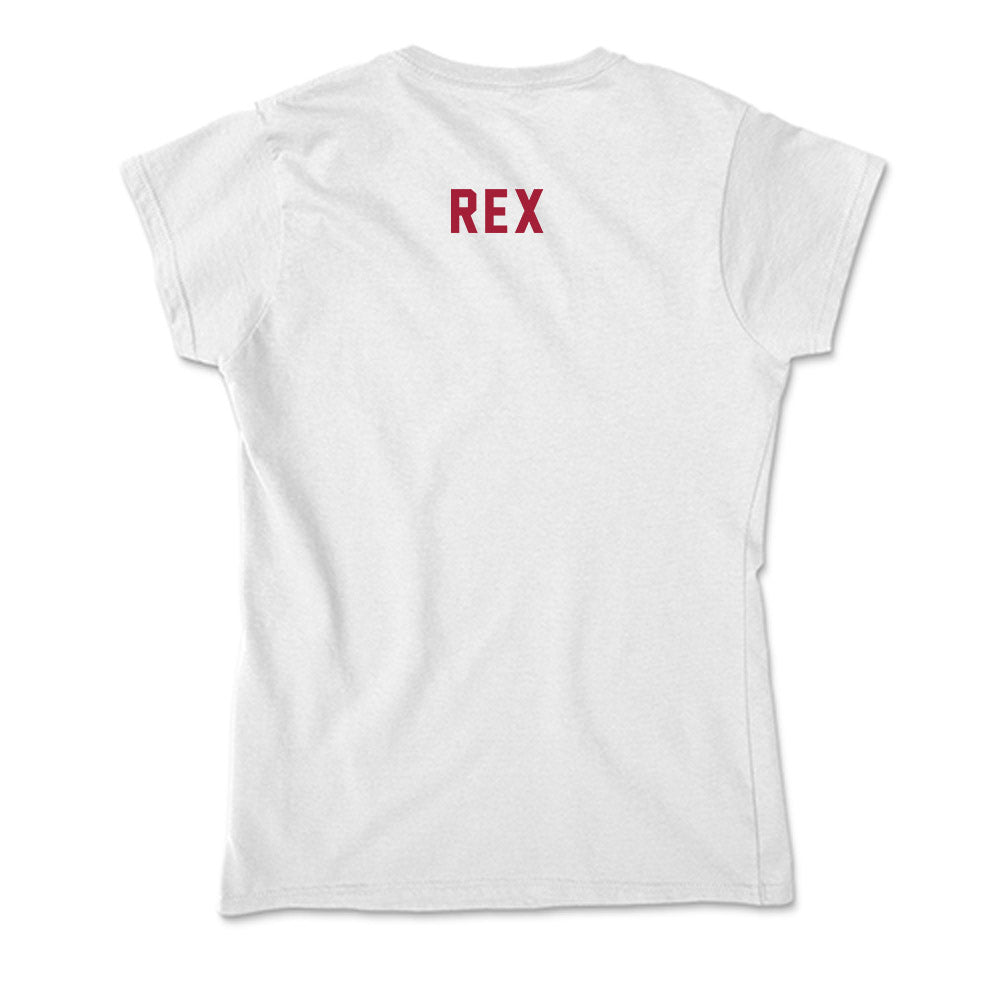 Indiana - NCAA Cheerleading : Emily Rex - Soft Style Women’s T-Shirt-1