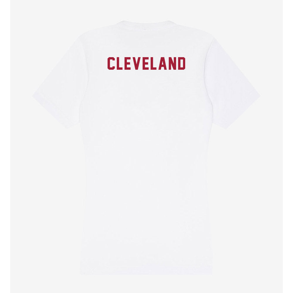 Indiana - NCAA Cheerleading : Olivia Cleveland - Women's V-Neck T-Shirt-1