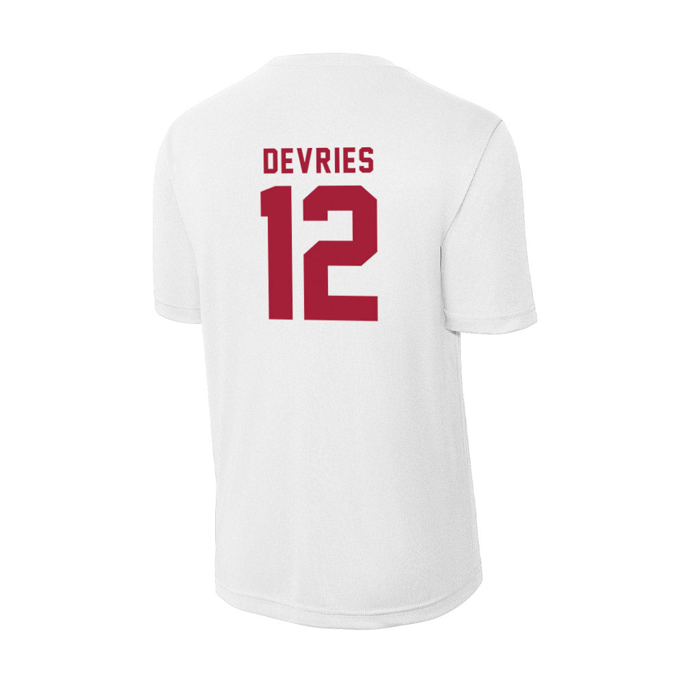 Indiana - NCAA Men's Basketball : Tucker DeVries - Activewear T-Shirt-1
