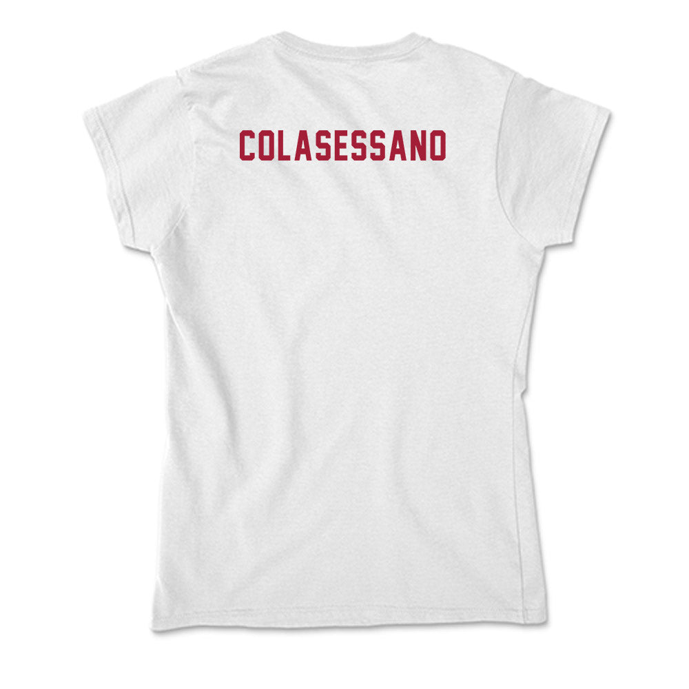 Indiana - NCAA Cheerleading : Garin Colasessano - Soft Style Women’s T-Shirt-1