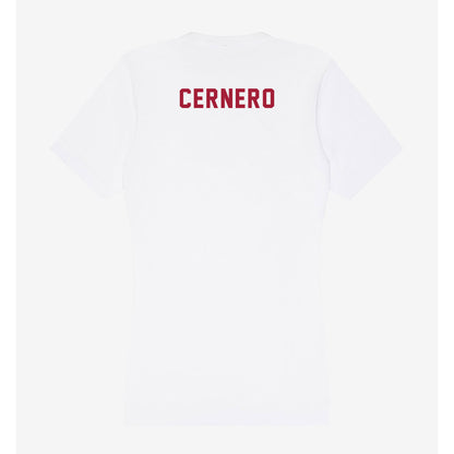 Indiana - NCAA Cheerleading : Suzan Cernero - Women's V-Neck T-Shirt-1