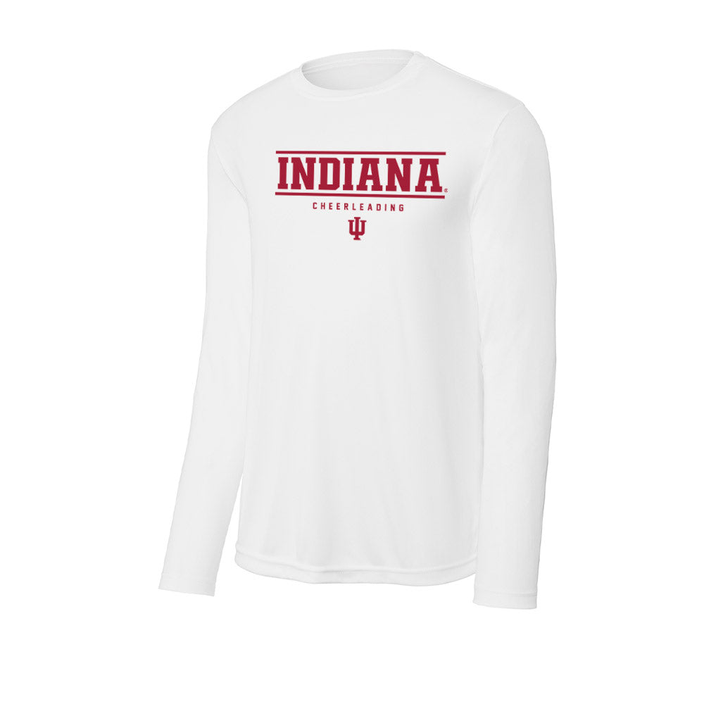 Indiana - NCAA Cheerleading : Katie Wolf - Activewear Long Sleeve T-Shirt-0