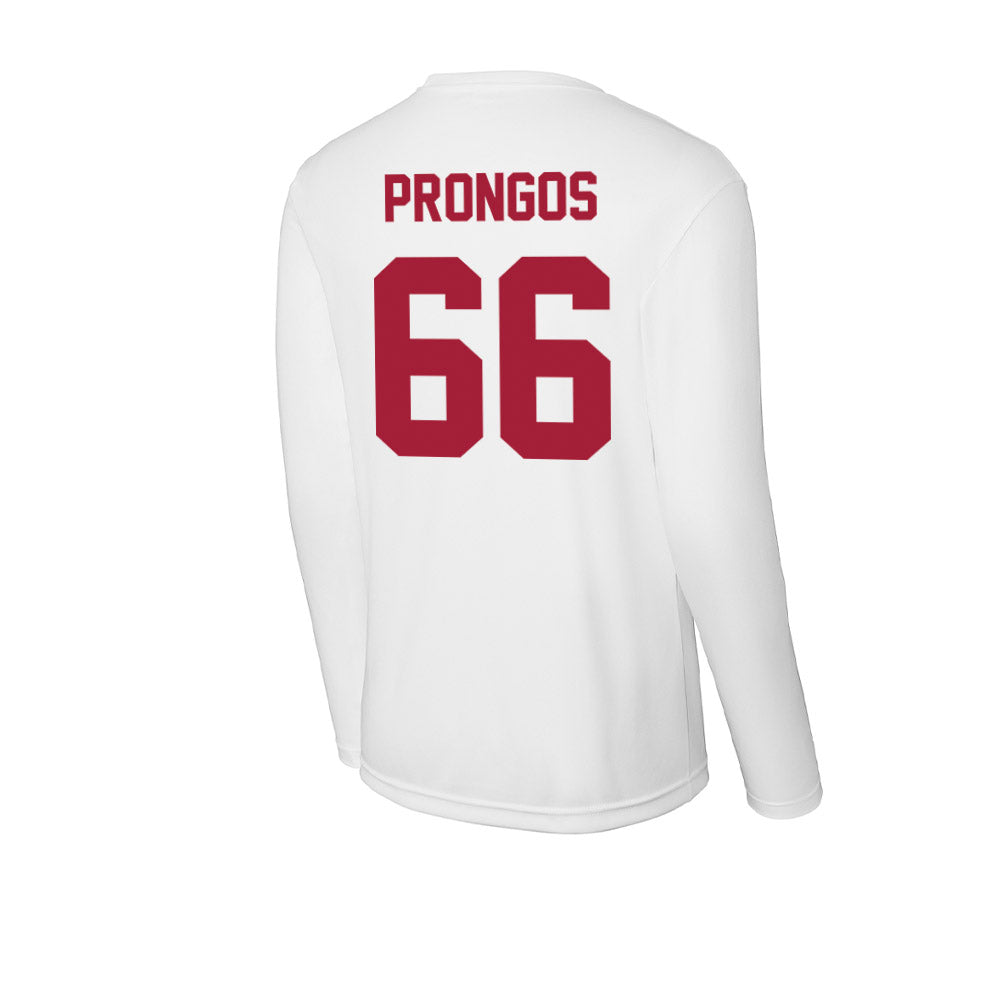 Stanford - NCAA Football : Niki Prongos - Activewear Long Sleeve T-Shirt-1