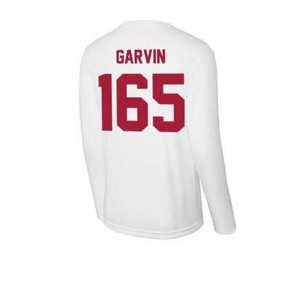 Stanford - NCAA Wrestling : Hunter Garvin - Activewear Long Sleeve T-Shirt-1