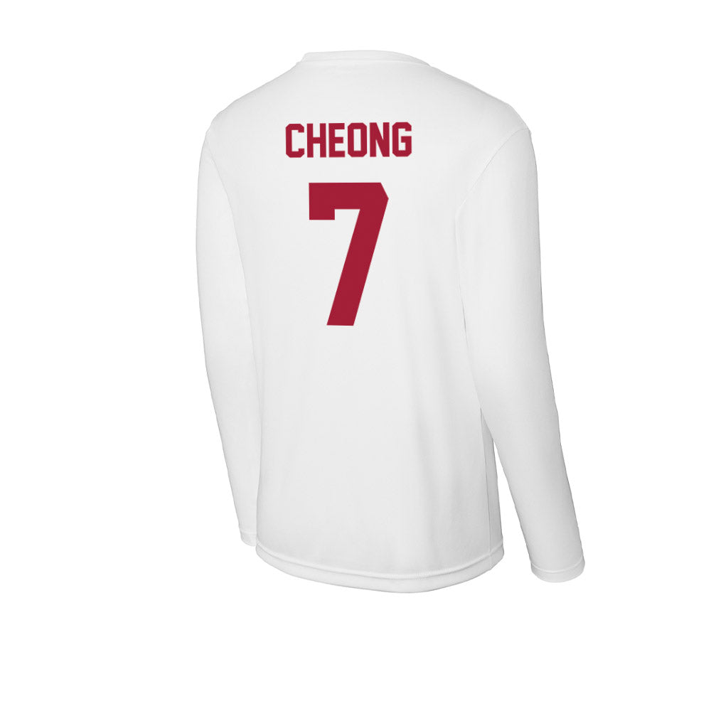 Stanford - NCAA Baseball : Philip Cheong - Activewear Long Sleeve T-Shirt-1