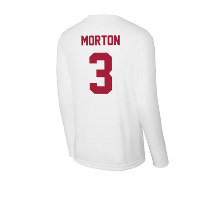 Stanford - NCAA Women's Lacrosse : Ella Morton - Activewear Long Sleeve T-Shirt-1