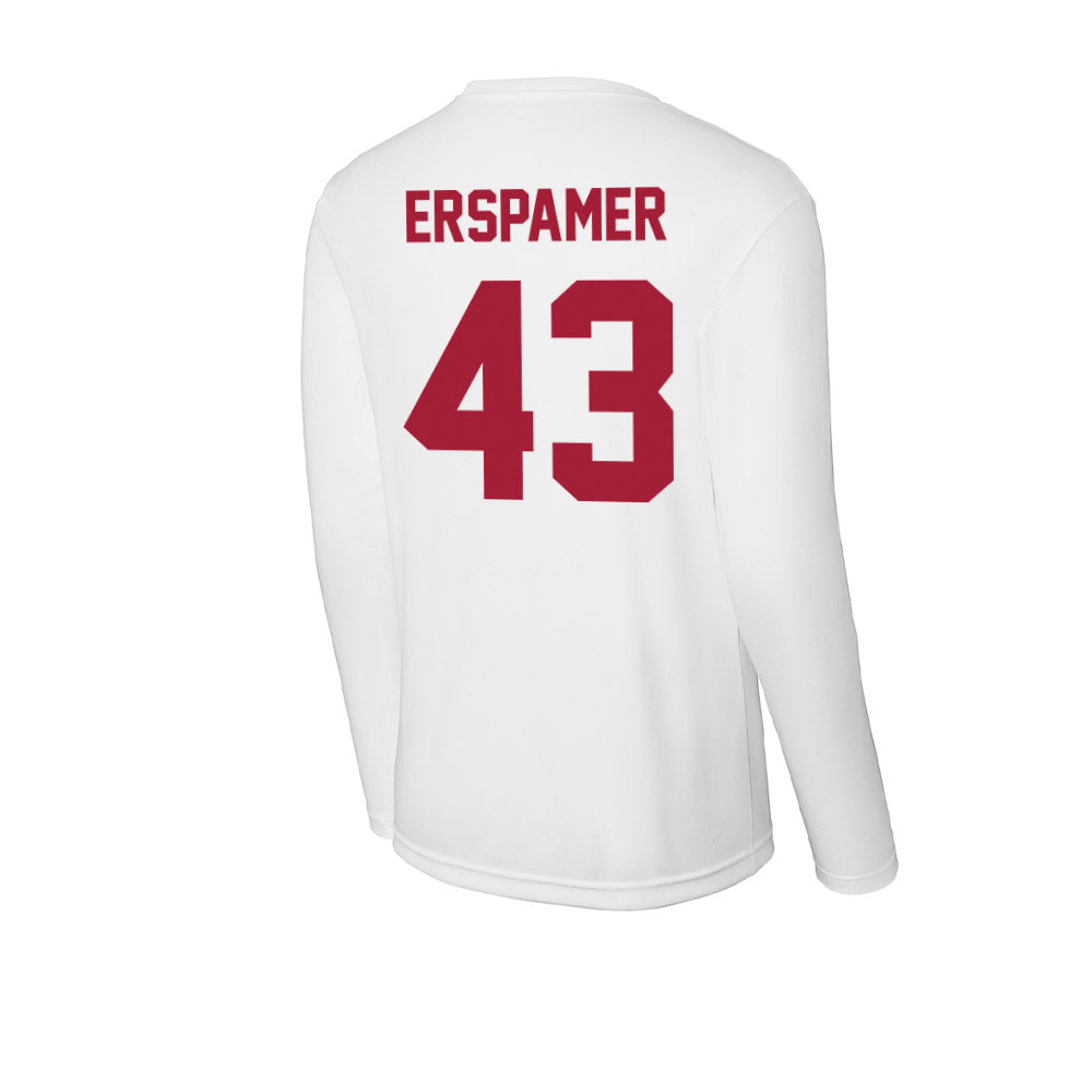 Stanford - NCAA Baseball : Mike Erspamer - Activewear Long Sleeve T-Shirt-1