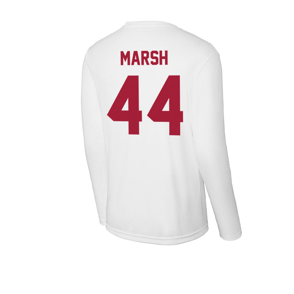 Stanford - NCAA Baseball : Quinten Marsh - Activewear Long Sleeve T-Shirt-1