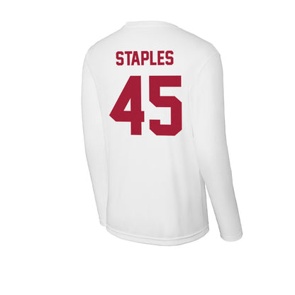 Stanford - NCAA Football : omar staples - Activewear Long Sleeve T-Shirt-1