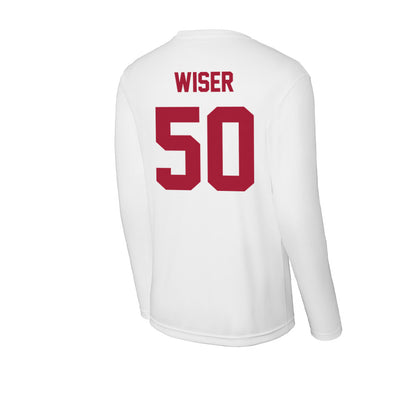 Stanford - NCAA Baseball : David Wiser - Activewear Long Sleeve T-Shirt-1