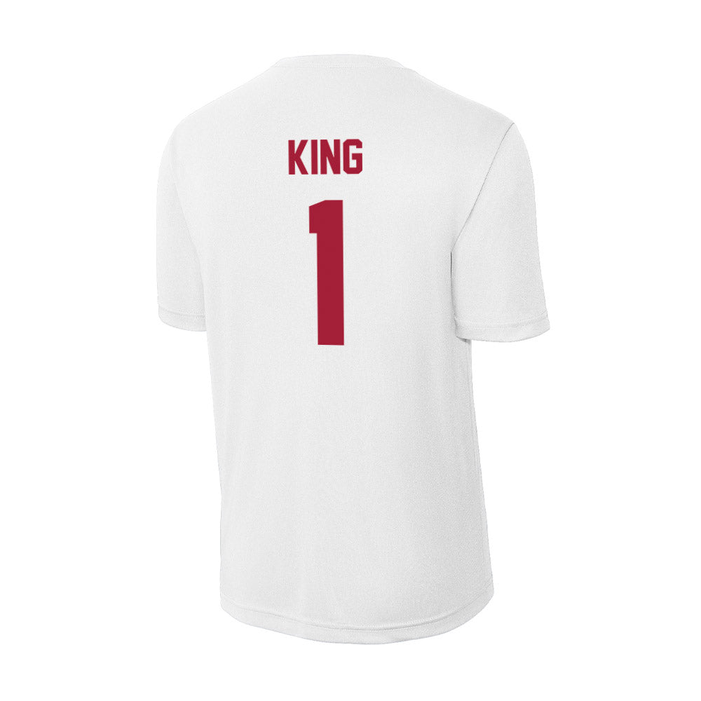 Stanford - NCAA Women's Water Polo : Jackie King - Activewear T-Shirt-1