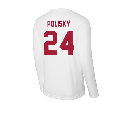 Stanford - NCAA Women's Lacrosse : Aliya Polisky - Activewear Long Sleeve T-Shirt-1