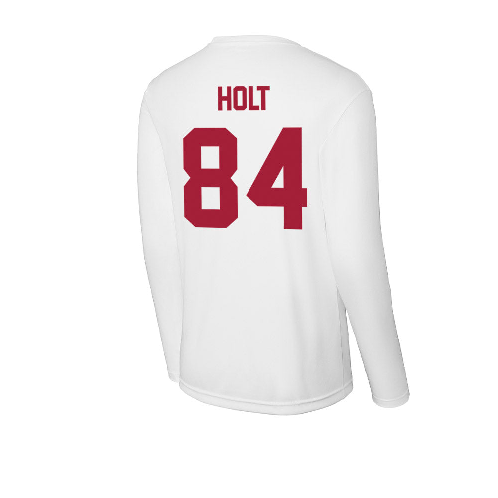 Stanford - NCAA Football : Ethan Holt - Activewear Long Sleeve T-Shirt-1