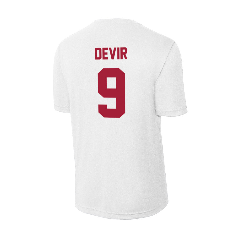 Stanford - NCAA Women's Lacrosse : Lindsey Devir - Activewear T-Shirt-1