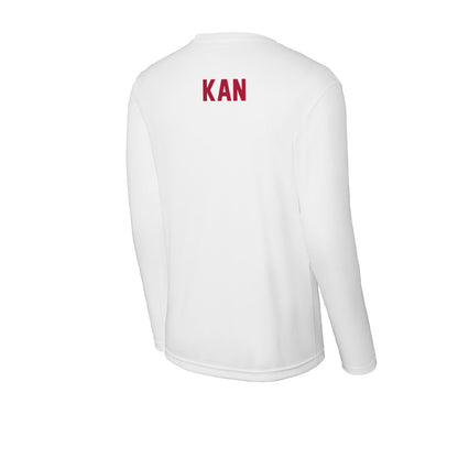Stanford - NCAA Men's Gymnastics : Maksim Kan - Activewear Long Sleeve T-Shirt-1