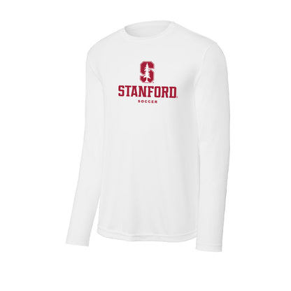 Stanford - NCAA Men's Soccer : Brad Bennett - Activewear Long Sleeve T-Shirt-0