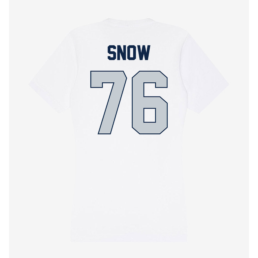 Samford - NCAA Football : Michael Snow - Women's V-Neck T-Shirt-1