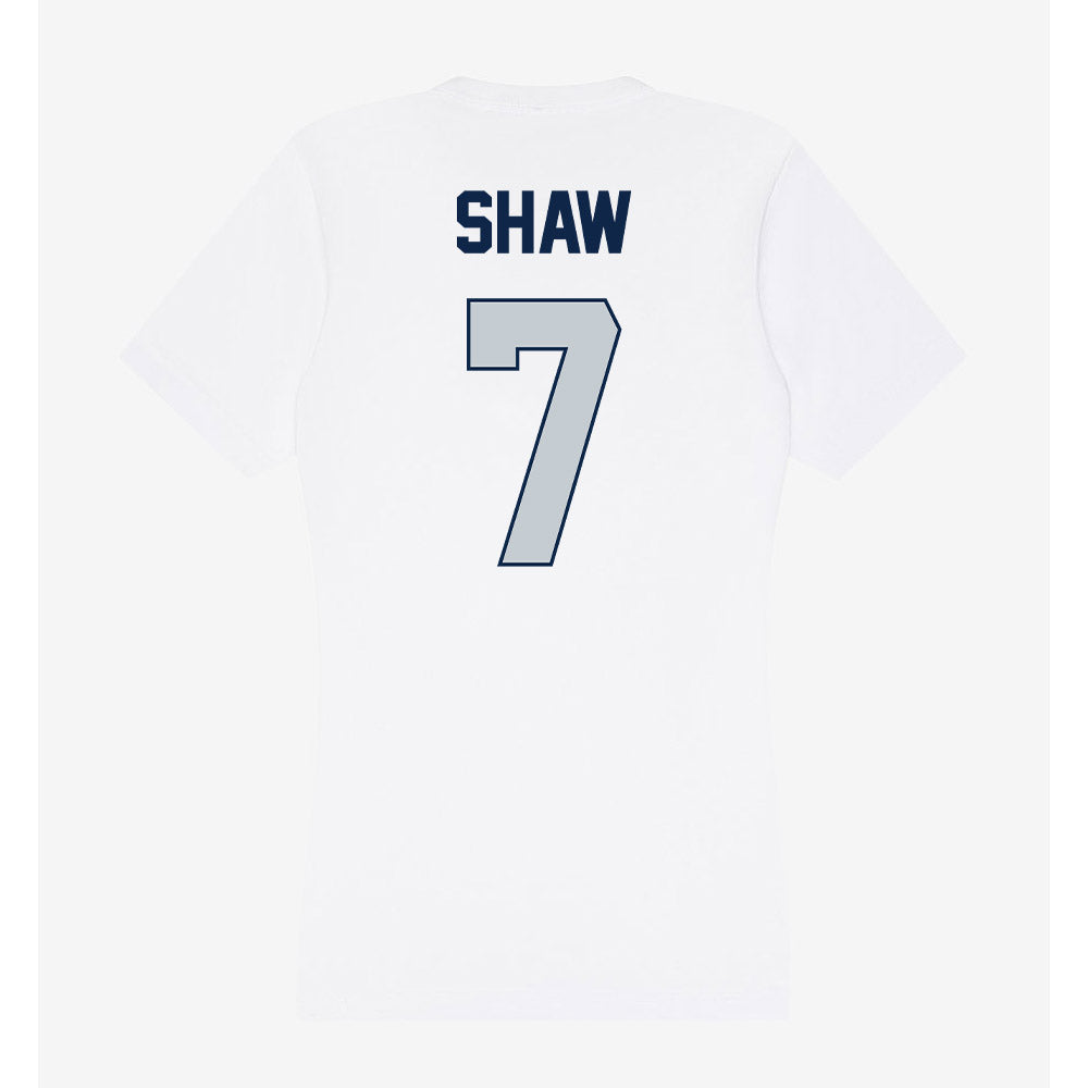 Samford - NCAA Softball : Olivia Shaw - Women's V-Neck T-Shirt-1