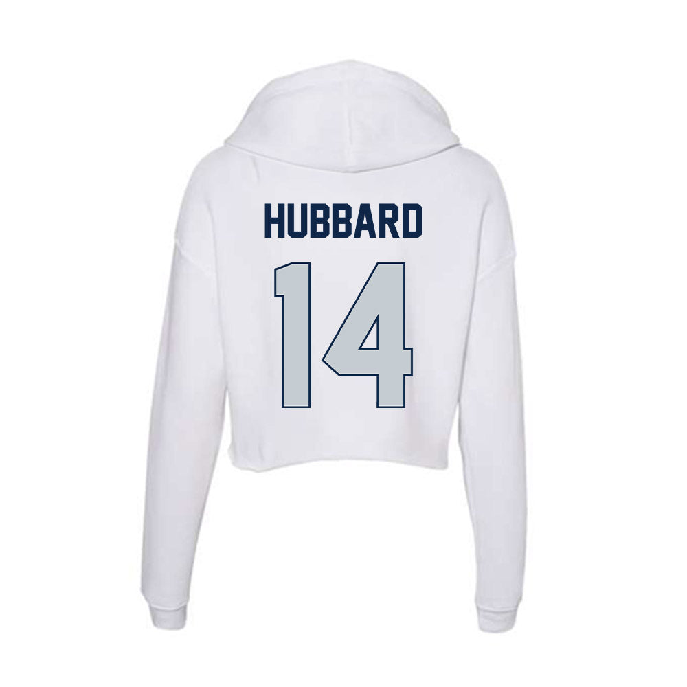 Samford - NCAA Softball : Joi Hubbard - Women's Crop Fleece Hoodie-1