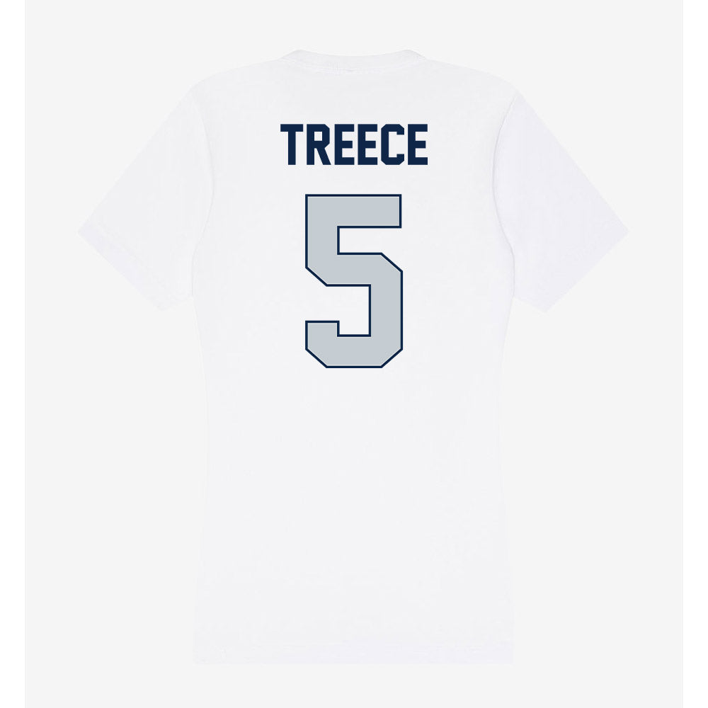 Samford - NCAA Softball : Olivia Treece - Women's V-Neck T-Shirt-1
