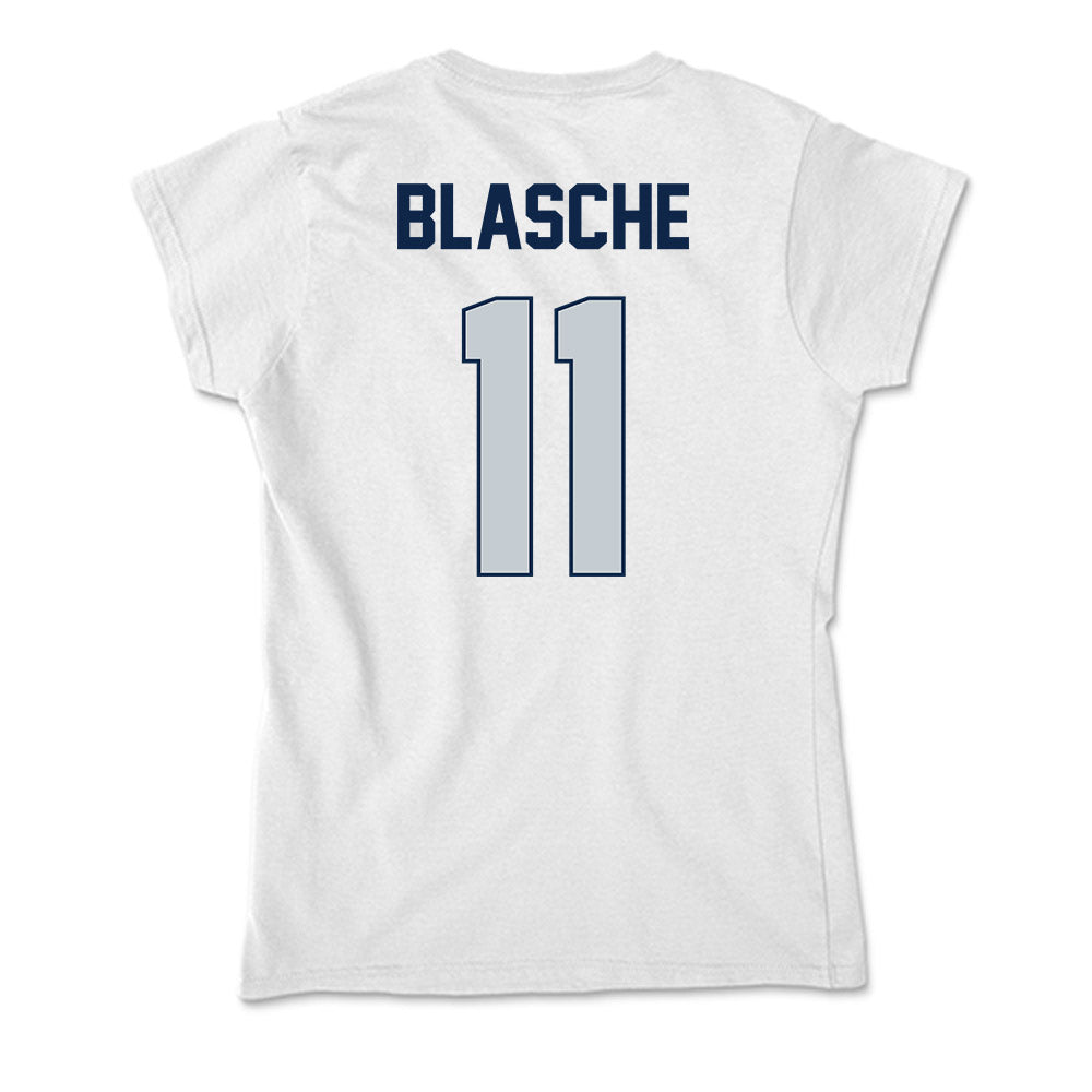 Samford - NCAA Baseball : Mason Blasche - Soft Style Women’s T-Shirt-1