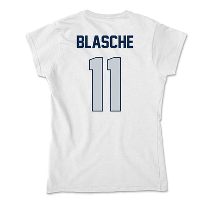 Samford - NCAA Baseball : Mason Blasche - Soft Style Women’s T-Shirt-1